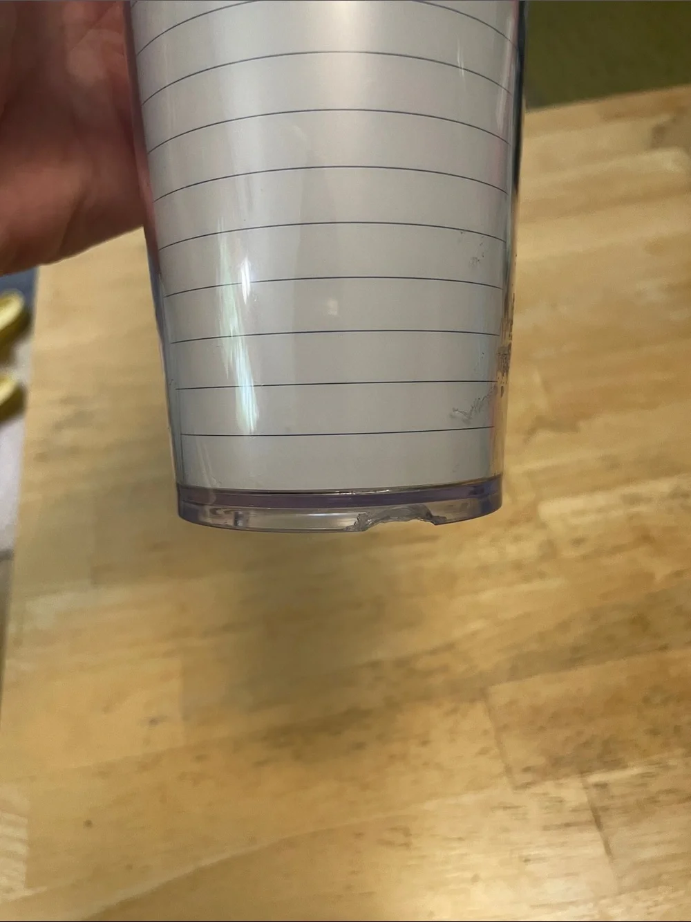 Starbucks Teacher Cup Tumbler Paper with Eraser Straw